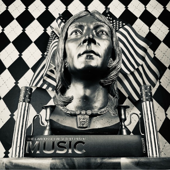 John Lennon Bust Life Size by Neal Martz – Bronze Finish Sculpture| Esco 1980 - Picture 10 of 15